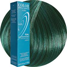 Alternatively, you could do what i did, which is not the best way but it is a way. Amazon Com Ion Color Brilliance Brights Semi Permanent Hair Color Teal Chemical Hair Dyes Beauty