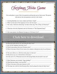 Christmas trivia game printables with 20 questions & answer sheets by following topics before the game, print out enough christmas trivia game cards for the number of participants. Printable Fun Trivia Questions Lovetoknow
