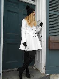 Black And White Coat White Coat Black And White Coat Coat Black Turtleneck