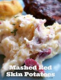 Mashed Red Skin Potatoes Recipe Recipes Red Skin Potatoes Food