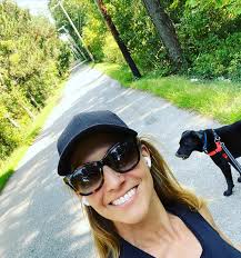Nature + pup walk + @glennondoyle @abbywambach = pure self care joy ✨❤️💫