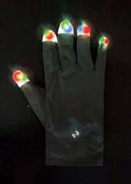 Black Led Light Up Gloves Black Led Gloves Led Gloves Light Led Lights