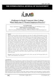 Search lecturer jobs in malaysia with company ratings & salaries. Pdf Challenges To Break Corporate Glass Ceiling What Malaysian It Women Employees Perceive