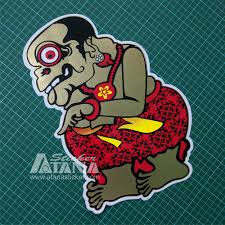 Gaya bicara bagong terkesan semaunya sendiri. Stiker Printing Sablon Jumbo Vinyl Wayang Bagong Punakawan Goro Goro Motor Mobil Dinding Kaca Lemari Lazada Indonesia
