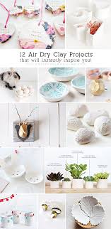 12 Air Dry Clay Projects That Will Instantly Inspire You Clay Crafts Air Dry Air Dry Clay Projects Diy Air Dry Clay