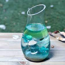 Carafarium Found Art Stemless Wine Glass Still Water