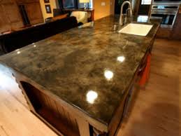 While some may be bothered by the imperfections, others love the rustic look and embrace the rich patina that develops over time. Concrete Countertop Stamping And Staining Options Countertop Guides