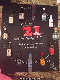 1000 geschenkideen für männer & frauen ✓ entdecke personalisierte geschenke und personalisierbarer cancake zum geburtstag. Minimal Uhr Alkohol Flasche Diy Design Magazin Freund 21 Geburtstag Diy Weihnachtsgeschenke Geschenke Zum 21 Geburtstag