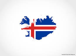 Get your iceland flag in a jpg, png, gif or psd file. Vector Map Of Iceland Flag Free Vector Maps