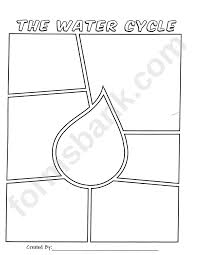 This wallpaper was upload at may 31, 2021 upload by mr. The Water Cycle Coloring Sheet Template Raindrop Printable Pdf Download