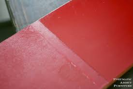 Yesterday i spraypainted faux leather. Trick For Spray Painting Mdf Pneumatic Addict