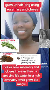 Rosemary and Clove Water for Dandruff