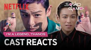 T.O.P. reacts to the best Thanos scenes from Squid Game Season 2 🫰