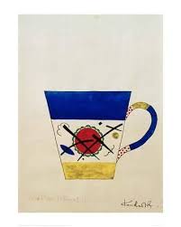 Sketch For A Milk Cup 1920 Giclee Print Wassily Kandinsky Allposters Com Wassily Kandinsky Kandinsky Kandinsky Art
