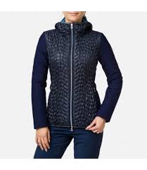 Rossignol Light Jacket Women S Palmares Hood Dark Navy Wintersport Store Com