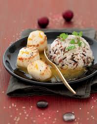 Coquilles Saint Jacques Au Beurre De Mandarine Recette Recettes De Cuisine Recette Saint Jacques Coquille Saint Jacques