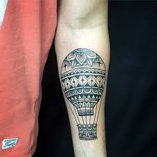 Maybe you would like to learn more about one of these? 45 Cute Hot Air Balloon Tattoo Designs
