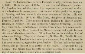 My Journey Back 52 Ancestors John William Landers Greenbacker John Ancestor Family Genealogy