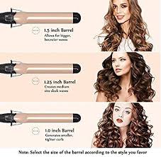 Product title conair instant heat multi layer hair curling iron, 1. Amazon Com Anjou 1 Inch Curling Iron With Tourmaline Ceramic Coating Hair Curling Wand With A Curling Iron Hairstyles Curling Hair With Wand Shot Hair Styles