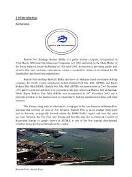 Bintulu port holdings berhad (bphb) is a public limited company, incorporated on 22 march 1996 under the companies act 1965. Biport Bhb Backgroud Liquefied Natural Gas Port