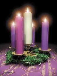 Advent Wreath Candles Four Candles Are Arranged In A Wreath Three Purple Candles And One Pink Candle In T Advent Wreath Candles Advent Candles Purple Candles