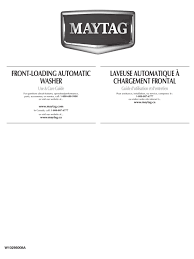 If they are working correctly, maytag neptune washers should automatically drain before and during the spin cycle. Maytag 2000 Series Use Care Manual Pdf Download Manualslib