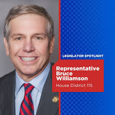 Our next Legislator Spotlight features Representative Bruce Williamson who  serves as the House Majority Caucus Secretary and Treasurer. Rep.  Williamson has partnered with the business community