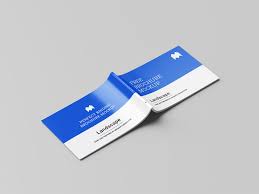 Free Binding Landscape Brochure Mockup Free Mockup Brochure Brochures Mockups Mockup Free Psd