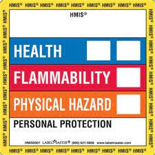 Buy hmis and displays from toshiba, intermec & more. Standard Hazcom Hmis Label 4 X 4 Pvc Free Film Labelmaster