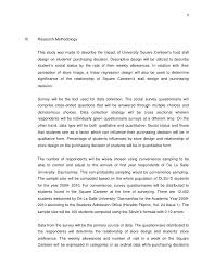 Sample is easier than targeting unknown individuals. Marketing Research Paper