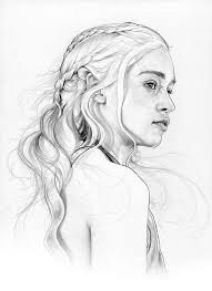 Game Of Thrones Star Trek And Star Wars Character Drawings Game Of Thrones Drawings Star Wars Characters Drawings Targaryen Art