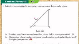 Buku teks adalah bahan mengajar yang utama digunakan oleh guru dalam proses pengajaran dan pembelajaran di dalam bilik darjah. Fizik Kssm Tingkatan 4 Pantulan Dalam Penuh Youtube