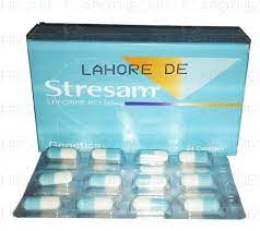 A benzoxazine derivative has an anxiolytic activity and has a. Stresam Cap 50mg 24 S