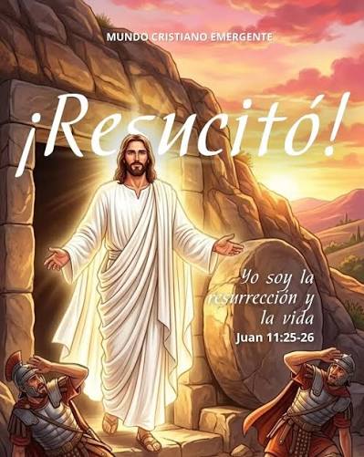✨ ¡RESUCITÓ! ✨ La tumba está vacía… la muerte no pudo vencerlo. #Jesús no  solo murió, resucitó para darnos vida, esperanza y salvación. ❤️ “Yo soy la  resurrección y la vida; el