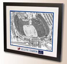 Foxboro stadium is shown in a circa 1980s photo. Pin On Pen Ink Football Stadium Art