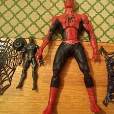 Black And Green Spiderman Action Figure Lot Of 4 Marvel Spider Man Super Hero Action Figures 6 8 50 2 Bids Spiderman 1 3 Movie 2004 2006 Figures 12 Inch 6 Inch Marvel 15 00 Or Best Spider Man