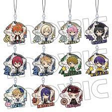 ムービックあんさんぶるスターズ ラバーストラップコレクション a キャラグッズmovic キャラクターデザイン ムービック アニメ