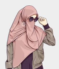  Vector Hijab Niqab By Ahmadfu22 In 2021 Girl Cartoon Hijab Cartoon Hijab Drawing