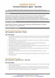 Customer service and sales professional successful in improving customer retention rates and growing revenue. Licensed Insurance Agent Resume Samples Qwikresume