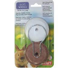 If you are the type person that insists on giving your pet rabbit an all natural diet with fresh vegetables every day, you may want to invest in a small salt lick to place in your pets cage near the watering system to provide the extra minerals and nutrients they may be missing in their diet, but the main reason for the salt lick is the minerals it contains and not the salt. Lixit Salt And Mineral Combination Wheel At Tractor Supply Co