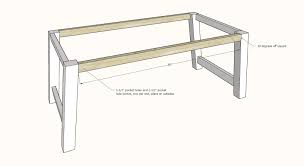 This video shows how to make table legs in an x pattern using a half lap joint using 4x4's. 4x4 Leg Industrial Farmhouse Table Ana White
