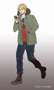 messysketchpad request mike in tommy hilfiger attack on titan mike attack on titan nanaba attack on titan anime