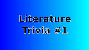 Use these trivia questions on members of a book club, or even in your english literature class. 20 Questions Multiple Choice Literature Trivia 1 With Answers Youtube