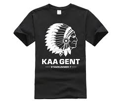 Kaa gent, club uit belgië. Kaa Gent Belgien Fans Manner T Shirt K A A Gent Jules Ottenstadion La Gantoise Buffalo Club Gent Brecht Dejaegere T Hemd T Shirts Aliexpress