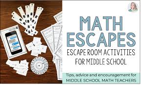 For humanism, democracy and freedom. Math Escapes Escape Room Style Activities In The Middle School Math Classroom Lindsay Perro