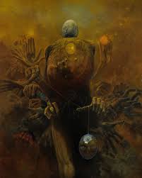 Artist zdzislaw beksiński is best known for his immense, obsessively detailed paintings of catastrophic landscapes, surreal humanoid figures. The Cursed Paintings Of Zdzislaw Beksinski Article Culture Pl