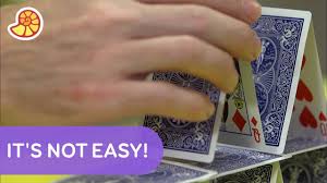 Quilling can even be used for toy making. Build A House Of Cards Science Max Youtube