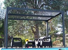 Pergola Alu Avec Lames Orientables 11 M Prix Bas
