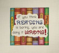 If you are looking for a perfect housewarming gift to create for a loved one, a cross stitch work of art is. Girl Reading Book Cross Stitch Novocom Top