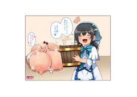 超乳＆ふたなり要素あり】むちむちアシュリーちゃんのふたなり搾乳漫画 Page 3 - AsmHentai